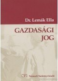 Dr. Lemák Ella - Gazdasági jog