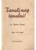 Dr. Bognár József - Tanulj meg tanulni!