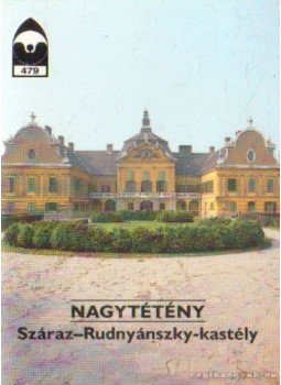Dercsényi Balázs - Nagytétény - Száraz-Rudnyánszky-kastély Dercsényi Balázs - Nagytétény - Száraz-Rudnyánszky-kastély, Budapest 1993 antikvár könyv