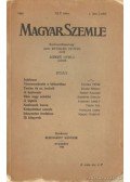 Bethlen István gróf (szerk.),Szekfű Gyula - Magyar Szemle 1943. I. (191.) szám