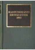 Dr. Kocsis Bernát - Hadtudományi értekezések 1993.
