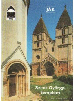Dercsényi Balázs - Ják - Szent György templom Dercsényi Balázs - Ják - Szent György templom, Budapest 1999 antikvár könyv