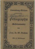 Bruhns, W - Petrographie