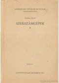 Kordoss József - Szerszámgépek II.