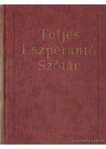 Tomán János - Az eszperantó világnyelv teljes kézi szótára