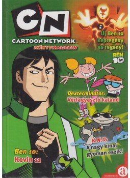 Jason Hall, Jim Alexander, Scott Roberts - Cartoon Network Könyvmagazin 1. évf. 2. különszám Jason Hall, Jim Alexander, Scott Roberts - Cartoon Network Könyvmagazin 1. évf. 2. különszám, Budapest 2009 antikvár könyv