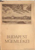 Horler Miklós - Budapest műemlékei I.
