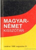 Halász Előd - Magyar-német kisszótár