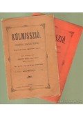 Scholtz Ödön (szerk.) - Külmisszió 1899. április, október