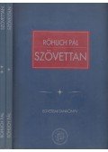 Röhlich Pál - Szövettan I-II.