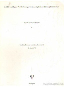 Dr. Szabó Pál - Újabb adatok az emócionális sírásról Dr. Szabó Pál - Újabb adatok az emócionális sírásról, Budapest 1990 antikvár könyv