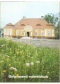 Dercsényi Balázs - Galgamenti műemlékek