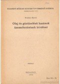 Reményi Károly - Olaj és gáztüzelésű kazánok üzemeltetésének kérdései