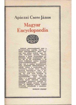 Apáczai Csere János - Magyar Encyclopaedia Apáczai Csere János - Magyar Encyclopaedia, Budapest 1977 antikvár könyv