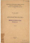 Lévai Zoltán dr. - Gépjárműmechanika