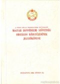 Sterl István - Magyar honvédelmi szövetség országos közgyűlésének jegyzőkönyve