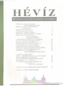 Laczkó András - Hévíz 2001 /4. szám IX. évfolyam Laczkó András - Hévíz 2001 /4. szám IX. évfolyam, 0 antikvár könyv