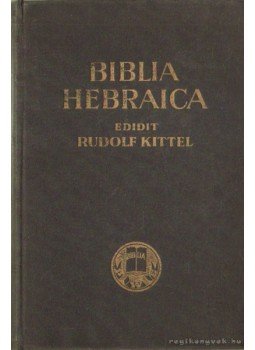 Kittel, Rudolf (szerk.) - Biblia Hebraica Kittel, Rudolf (szerk.) - Biblia Hebraica, 1949 antikvár könyv