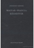 Eckhardt Sándor - Magyar-francia kéziszótár