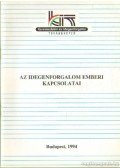 Király József - Az idegenforgalom emberi kapcsolatai