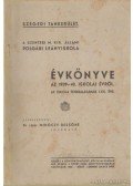 Dr. vitéz Mihóczy Rezsőné - A Szentesi M. Kir. Állami Polgári Leányiskola Évkönyve az 1939-40. iskolai évről