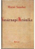 Márai Sándor - Vasárnapi krónika