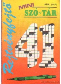 Pásztor Pál - Rejtvényfejtő mini szó-tár 41. Pásztor Pál - Rejtvényfejtő mini szó-tár 41., 0 antikvár könyv