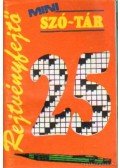 Pásztor Pál - Rejtvényfejtő mini szó-tár 25.