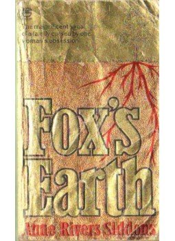 Siddons, Anne Rivers - Fox's Earth Siddons, Anne Rivers - Fox's Earth, Glasgow 1981 antikvár könyv