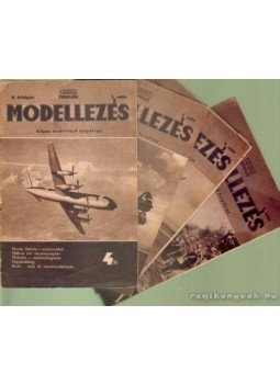 - Modellezés 1961. III. évf. (hiányos) - Modellezés 1961. III. évf. (hiányos), Budapest 1961 antikvár könyv