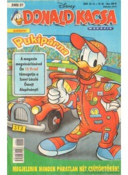 Walt Disney - Donald Kacsa 2005/21 Walt Disney - Donald Kacsa 2005/21, Budapest 2005 antikvár könyv