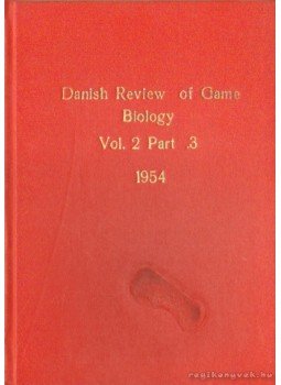Madsen, Jensenius F. - On the food habits of the diving ducks in Denmark, Copenhagen 1954 antikvár könyv
