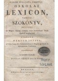 Márton József - Három nyelvből készült oskolai lexicon, vagyis szókönyv második darab