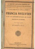 Birkás Géza dr. - Francia nyelvtan