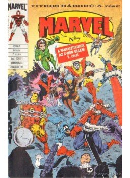 Shooter, Jim, Claremont, Chris - Marvel Extra 1994/1 február 7. szám Shooter, Jim, Claremont, Chris - Marvel Extra 1994/1 február 7. szám, Budapest 1994 antikvár könyv