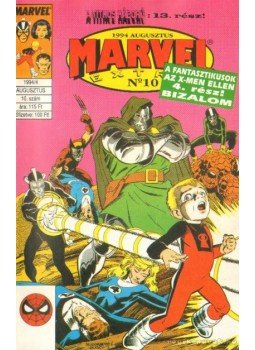 Claremont, Chris, Shooter, Jim - Marvel Extra 1994/4. augusztus 10. szám Claremont, Chris, Shooter, Jim - Marvel Extra 1994/4. augusztus 10. szám, Budapest 1992 antikvár könyv