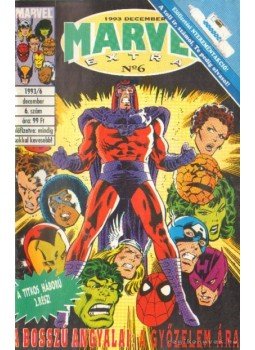 Stern, Roger, Shooter, Jim - Marvel Extra 1993/6. december 6. szám Stern, Roger, Shooter, Jim - Marvel Extra 1993/6. december 6. szám, Budapest 1989 antikvár könyv