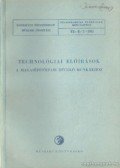 Emőri József - Technológia előírások a magasépítőipari dúcoló munkákhoz