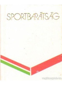 Vincze Jenő - Sportbarátság (mini) Vincze Jenő - Sportbarátság (mini), Budapest 1976 antikvár könyv