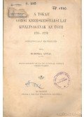 Hodinka Antal - A tokaji görög kereskedőtársulat kiváltságának az ügye 1725-1772