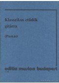 Puskás Tibor - Klasszikus etűdök gitárra