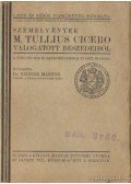 Reibner Márton dr. - Szemelvények M. Tullius Cicero válogatott beszédeiből