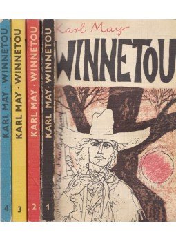 Karl May - Winnetou 1-4. Karl May - Winnetou 1-4., Budapest 1976 antikvár könyv