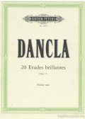 Dancla, Charles - 20 Etudes brillantes (hegedűre)