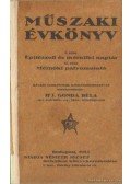 Ifj. Gonda Béla - Műszaki évkönyv 1925.