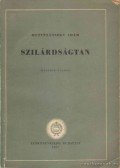 Muttnyánszky Ádám - Szilárdságtan