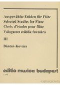 Kovács Gábor,Bántai Vilmos - Válogatott etűdök fuvolára III
