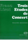 Liszt, Franz - Trois Etudes de Concert (Három koncert etűd)