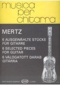 Mertz János Gáspár - 6 válogatott darab gitárra