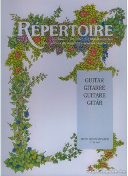 Nagy Erzsébet - Répertoire zeneiskolásoknak - gitár Nagy Erzsébet - Répertoire zeneiskolásoknak - gitár, Budapest 2008 antikvár könyv